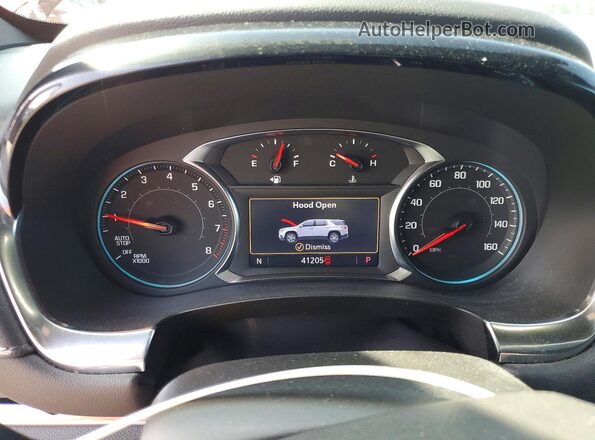 1GNERGKWXPJ143362 2023 CHEVROLET TRAVERSE Red Vista del cuadro de instrumentos
