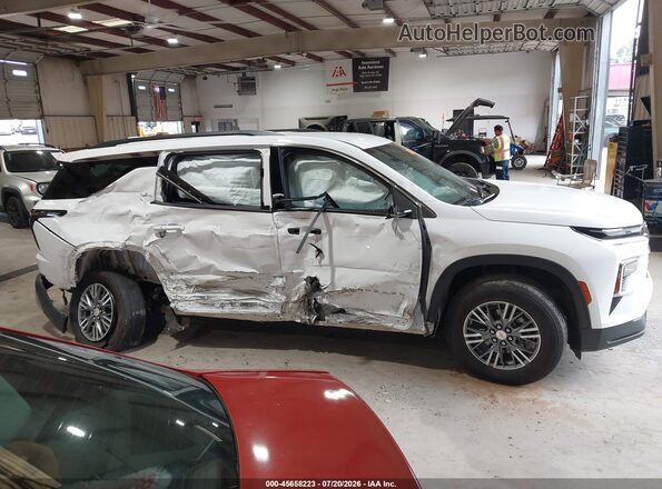 1GNERGRS0SJ288535 2025 CHEVROLET TRAVERSE White 360 interior view