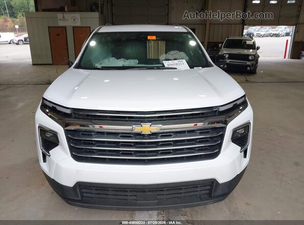 1GNERGRS0SJ288535 2025 CHEVROLET TRAVERSE White Rear interior view