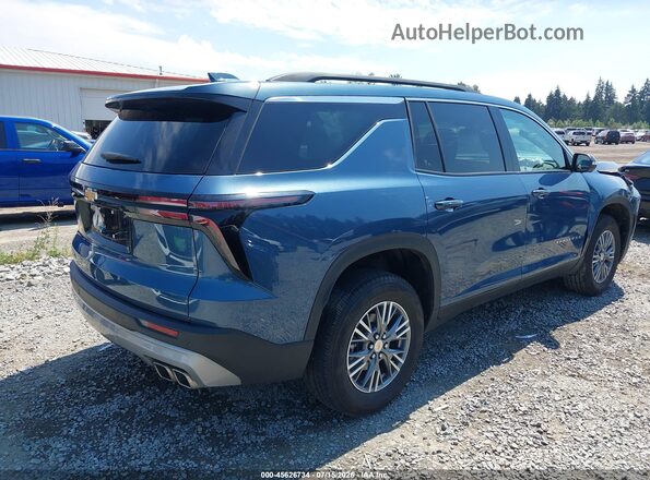1GNERGRS1SJ242292 2025 CHEVROLET TRAVERSE Blue უკანა მარჯვენა