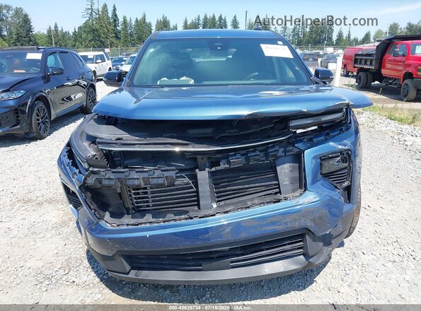 1GNERGRS1SJ242292 2025 CHEVROLET TRAVERSE Blue წინა ხედი