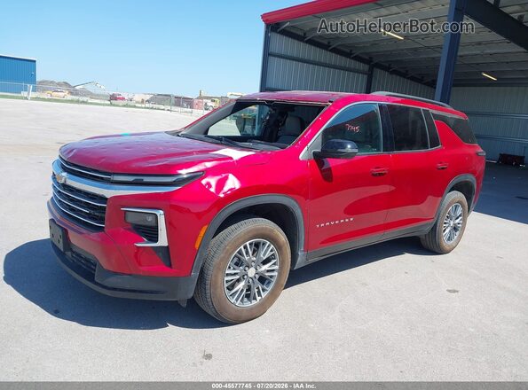 1GNERGRS3SJ203641 2025 CHEVROLET TRAVERSE Red Przód lewy