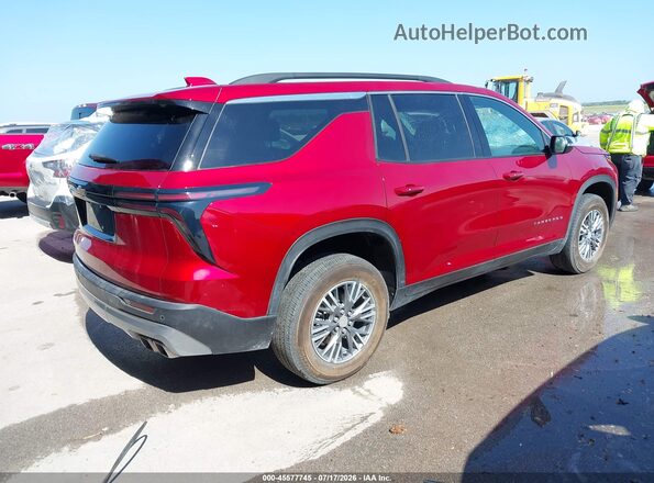 1GNERGRS3SJ203641 2025 CHEVROLET TRAVERSE Red Tył prawy