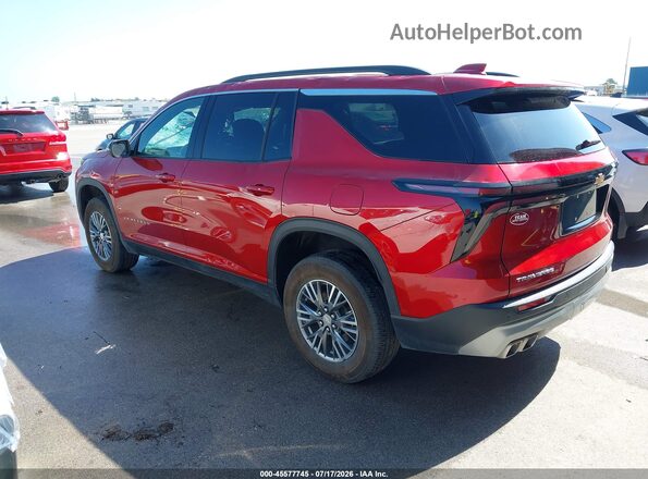 1GNERGRS3SJ203641 2025 CHEVROLET TRAVERSE Red Tył lewy