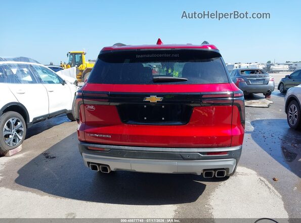 1GNERGRS3SJ203641 2025 CHEVROLET TRAVERSE Red 