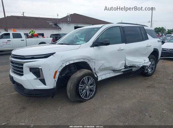 1GNERGRS3SJ291252 2025 CHEVROLET TRAVERSE White Առջևի ձախ երեք քառորդ տեսարան