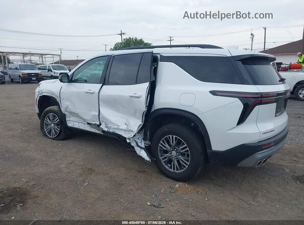 1GNERGRS3SJ291252 2025 CHEVROLET TRAVERSE White Հետևի ձախ