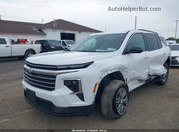 1GNERGRS3SJ291252 2025 CHEVROLET TRAVERSE White Դիմացի տեսք