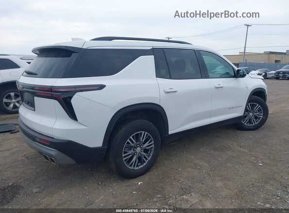 1GNERGRS3SJ291252 2025 CHEVROLET TRAVERSE White Հետևի աջ