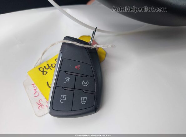 1GNERGRS3SJ291252 2025 CHEVROLET TRAVERSE White Առջևի վահանակի տեսք