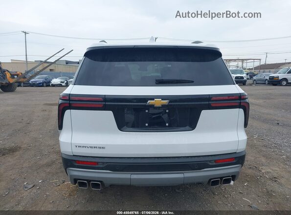 1GNERGRS3SJ291252 2025 CHEVROLET TRAVERSE White 