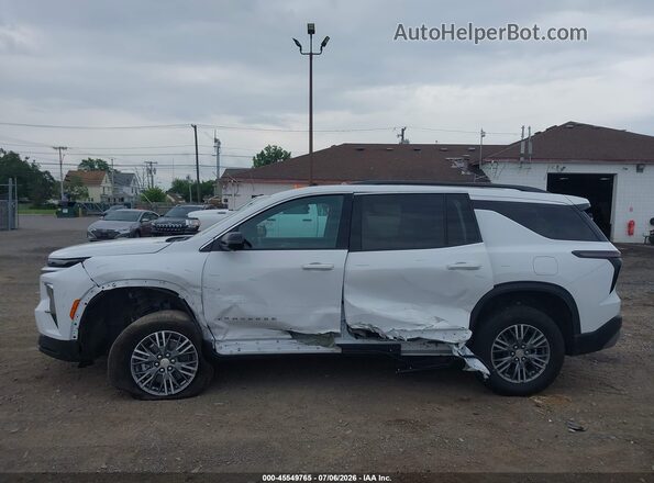 1GNERGRS3SJ291252 2025 CHEVROLET TRAVERSE White Սալոնի 360 աստիճան տեսք