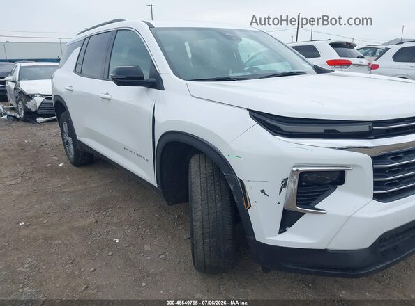 1GNERGRS3SJ291252 2025 CHEVROLET TRAVERSE White 