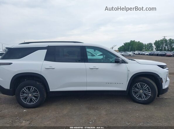 1GNERGRS3SJ291252 2025 CHEVROLET TRAVERSE White Սալոնի հետևի տեսք