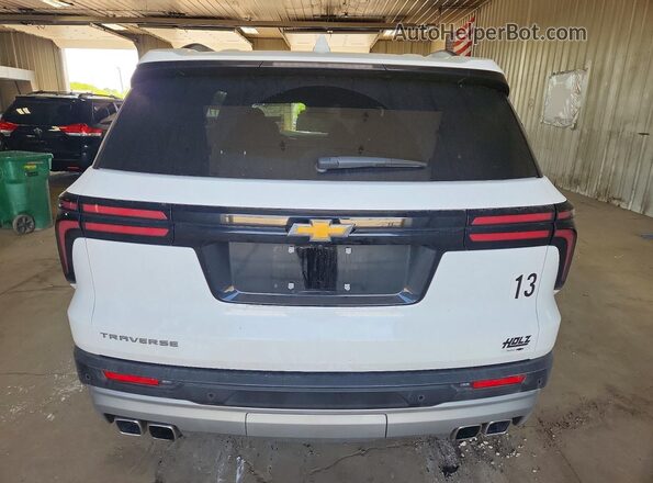 1GNERGRS7SJ270548 2025 CHEVROLET TRAVERSE White Rear view