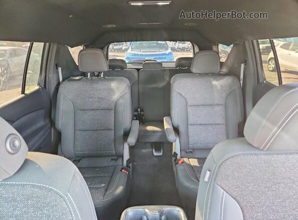 1GNERGRS9SJ258398 2025 CHEVROLET TRAVERSE Black Vista de los asientos traseros