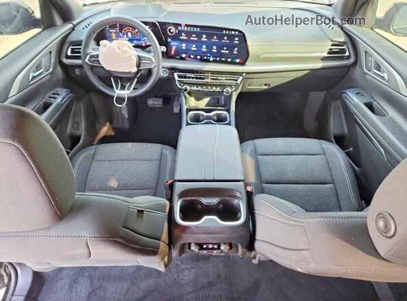 1GNERGRS9SJ258398 2025 CHEVROLET TRAVERSE Black Vista del salpicadero