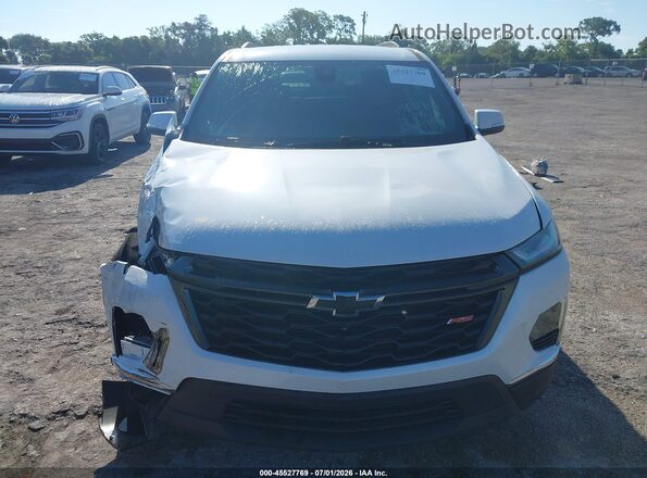 1GNERJKW8PJ137170 2023 CHEVROLET TRAVERSE Белый Вид щитка приборов