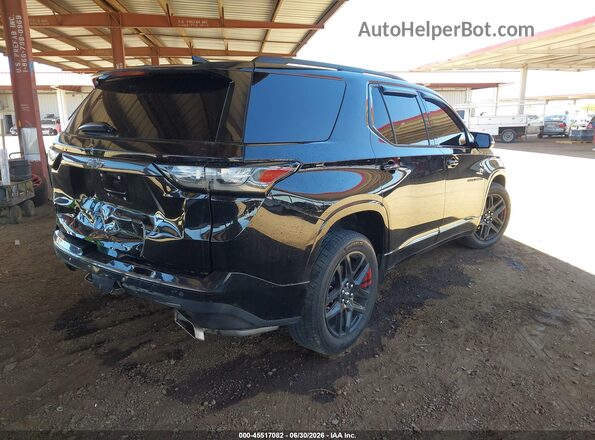 1GNERKKW0JJ253184 2018 CHEVROLET TRAVERSE Black Tył prawy