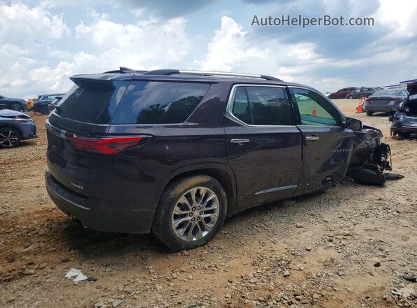 1GNERKKW6NJ145142 2022 CHEVROLET TRAVERSE Burgundy Tył prawy