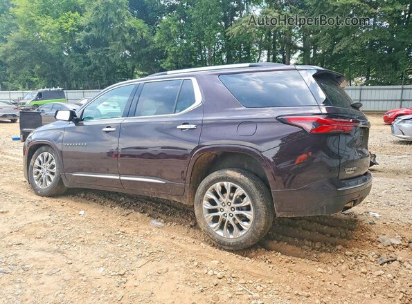1GNERKKW6NJ145142 2022 CHEVROLET TRAVERSE Burgundy Tył lewy