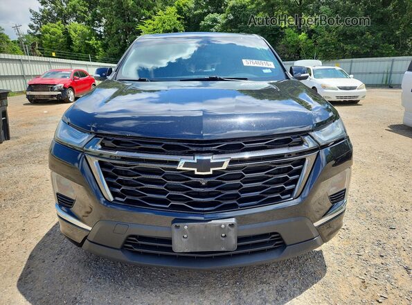 1GNERKKWXPJ140576 2023 CHEVROLET TRAVERSE Black Вид спереду