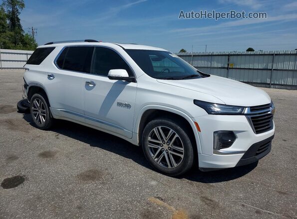 1GNERNKW0NJ109139 2022 CHEVROLET TRAVERSE White წინა მარჯვენა