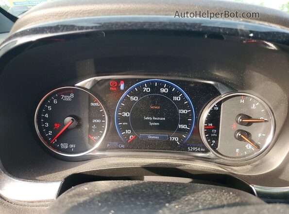 1GNERNKWXPJ241148 2023 CHEVROLET TRAVERSE Black Vista del cuadro de instrumentos