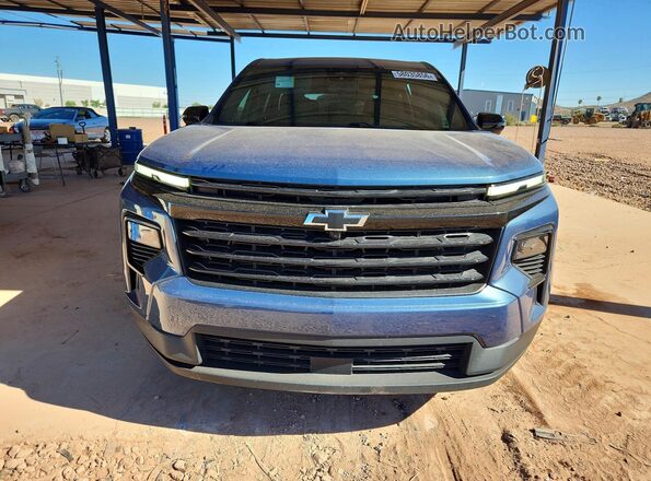 1GNEVEKSXRJ186745 2024 CHEVROLET TRAVERSE Blue Вид спереду