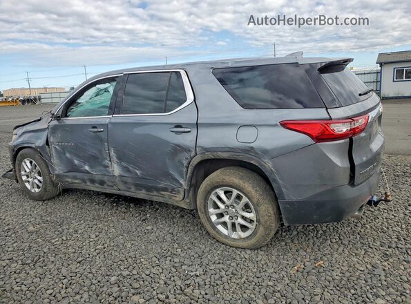 1GNEVFKW0KJ171394 2019 CHEVROLET TRAVERSE Серый Задняя левая четверть
