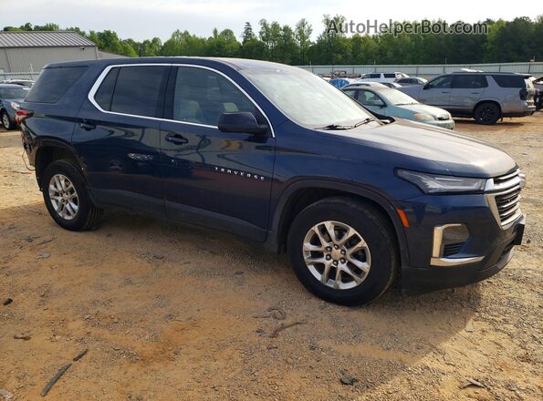 1GNEVFKW2PJ237161 2023 CHEVROLET TRAVERSE Blue Передня права чверть