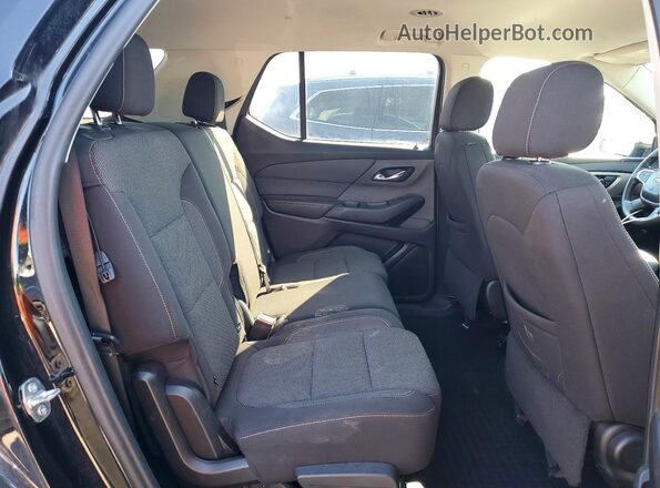 1GNEVFKW3MJ148646 2021 CHEVROLET TRAVERSE Black Vista interior trasera