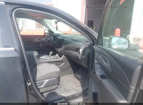 1GNEVFKW5MJ190123 2021 CHEVROLET TRAVERSE Black Front interior view