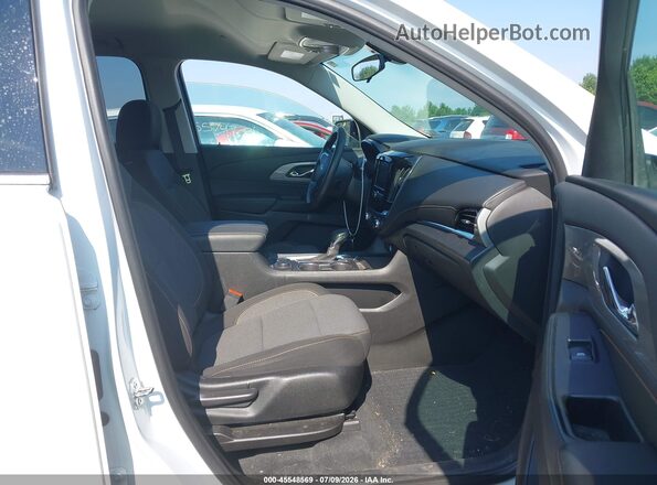 1GNEVFKW5MJ268917 2021 CHEVROLET TRAVERSE White Widok wnętrza z przodu