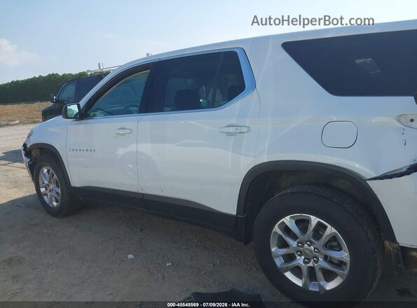1GNEVFKW5MJ268917 2021 CHEVROLET TRAVERSE White Widok wnętrza 360 stopni