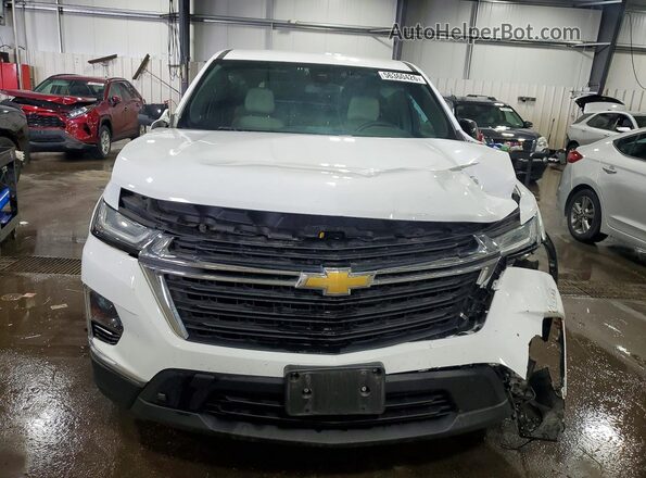 1GNEVFKW6NJ122575 2022 CHEVROLET TRAVERSE White Вид спереду