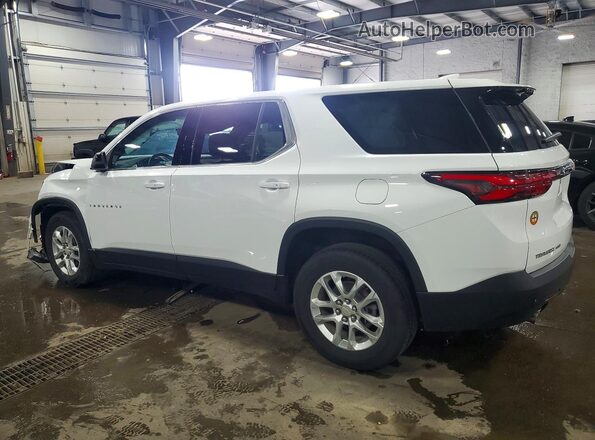 1GNEVFKW6NJ122575 2022 CHEVROLET TRAVERSE White Задня ліва чверть