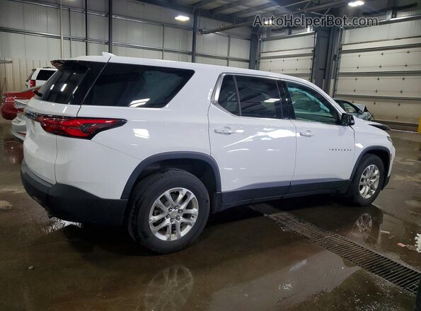 1GNEVFKW6NJ122575 2022 CHEVROLET TRAVERSE White Задня права чверть