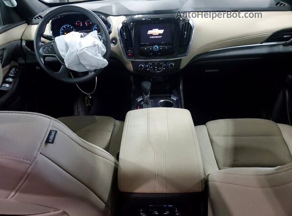 1GNEVFKW6NJ122575 2022 CHEVROLET TRAVERSE White Вид панелі приладів