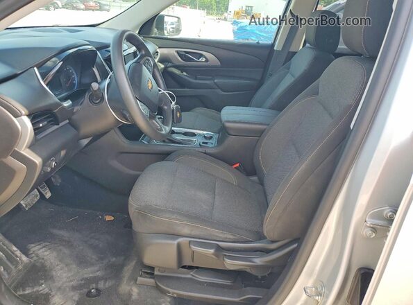 1GNEVFKWXJJ103263 2018 CHEVROLET TRAVERSE Silver Widok wnętrza z przodu