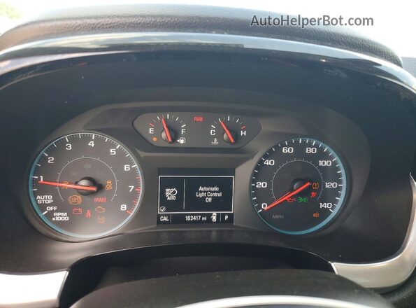 1GNEVFKWXJJ103263 2018 CHEVROLET TRAVERSE Silver Widok zestawu wskaźników