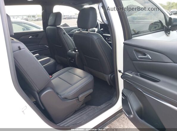 1GNEVGKS0RJ169691 2024 CHEVROLET TRAVERSE White Widok naklejki z numerem VIN