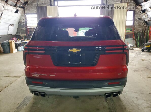 1GNEVGKS0RJ185194 2024 CHEVROLET TRAVERSE Red Vista trasera