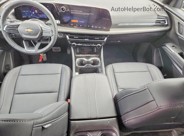1GNEVGKS2TJ243264 2026 CHEVROLET TRAVERSE Black Dashboard view