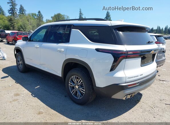 1GNEVGKS2TJ350802 2026 CHEVROLET TRAVERSE White Rear left