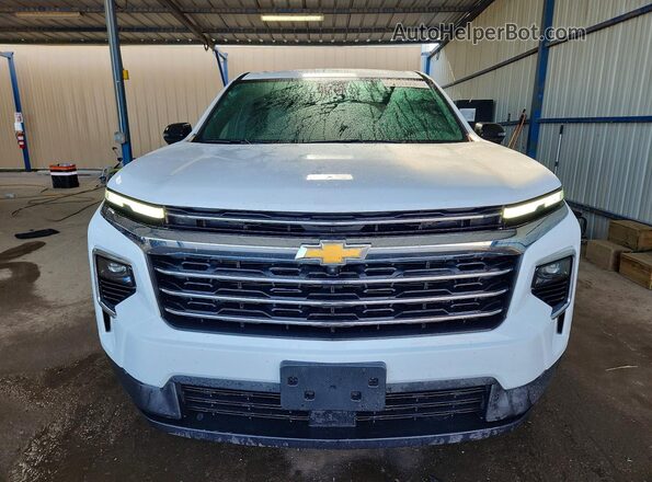 1GNEVGKS3TJ267962 2026 CHEVROLET TRAVERSE White Դիմացի տեսք