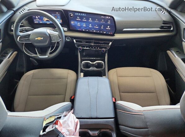 1GNEVGKS3TJ267962 2026 CHEVROLET TRAVERSE White Առջևի վահանակի տեսք