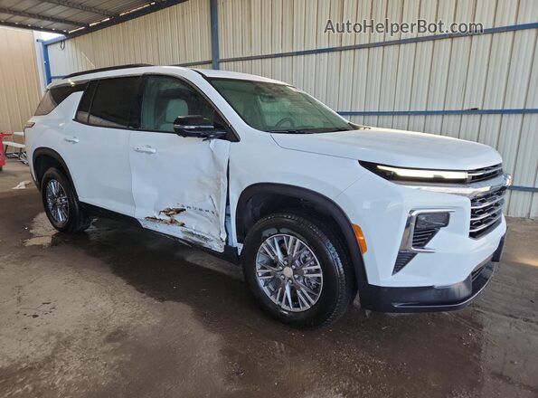 1GNEVGKS3TJ267962 2026 CHEVROLET TRAVERSE White Սալոնի 360 աստիճան տեսք