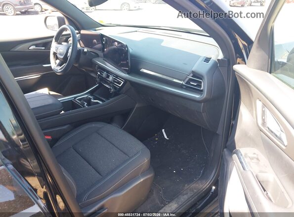 1GNEVGKS4TJ277769 2026 CHEVROLET TRAVERSE Black Widok wnętrza z przodu