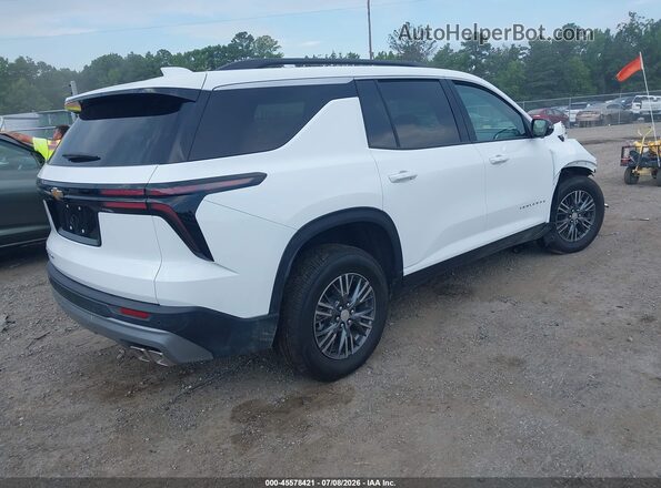 1GNEVGKS7TJ362203 2026 CHEVROLET TRAVERSE White Задня права чверть